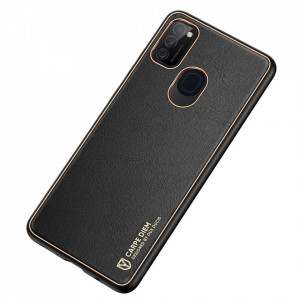 Гръб от еко кожа DUX DUCIS Yolo - Samsung Galaxy M30s черен - Img 4