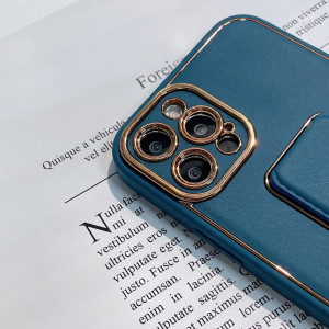 Гръб със стойка New Kickstand - iPhone 12 син - Img 18