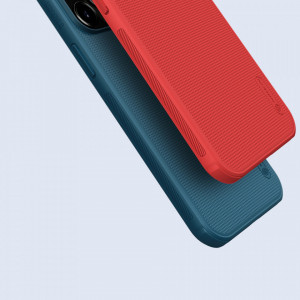 Гръб със стойка NILLKIN Super Frosted Shield - iPhone 13 Pro черен - Img 9