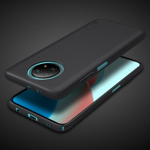 Гръб със стойка NILLKIN Super Frosted Shield - Xiaomi Redmi Note 9T черен - Img 15