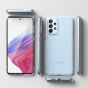 Гръб с гел рамка RINGKE Fusion Matte - Samsung Galaxy A73 5G полупрозрачен - Img 8