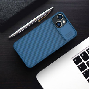 Гръб с подвижно покритие за камерата NILLKIN CamShield Pro - iPhone 14 Plus черен - Img 17