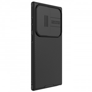 Гръб с подвижно покритие за камерата NILLKIN CamShield Pro - Samsung Galaxy S24 Ultra черен - Img 2