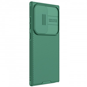 Гръб с подвижно покритие за камерата NILLKIN CamShield Pro - Samsung Galaxy S24 Ultra зелен - Img 2