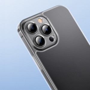 Гръб BASEUS Frosted Glass - iPhone 13 Pro прозрачен - Img 7