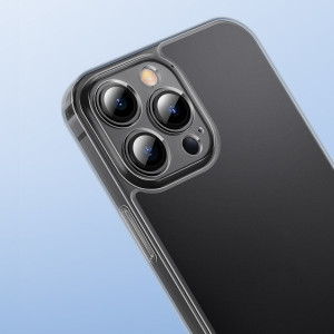 Гръб BASEUS Frosted Glass - iPhone 13 Pro черен - Img 10