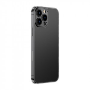 Гръб BASEUS Frosted Glass - iPhone 13 Pro Max черен - Img 3