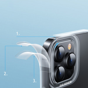 Гръб BASEUS Simple - iPhone 13 Pro Max прозрачен - Img 10