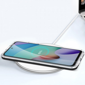 Гръб Clear 3в1 с гел рамка - Xiaomi Redmi 10 / 10 2022 / Note 11 4G черен - Img 7