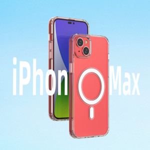 Гръб Clear Magnetic MagSafe - iPhone 14 Plus прозрачен - Img 6