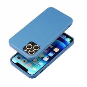 Гръб FORCELL Silicone Lite - iPhone 12 / 12 Pro син - Img 3