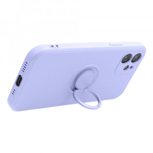 Гръб FORCELL Silicone Ring - iPhone 15 виолетов - Img 5