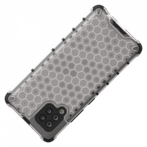 Гръб Honeycomb Armor със силиконов бъмпер - Samsung Galaxy A42 5G зелен - Img 3