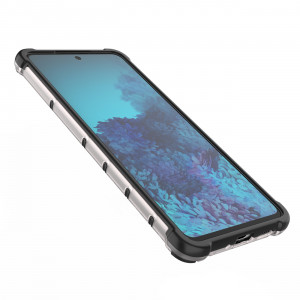 Гръб Honeycomb Armor със силиконов бъмпер - Samsung Galaxy A73 5G черен - Img 10