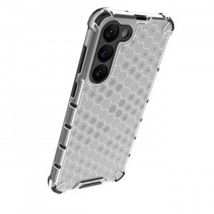 Гръб Honeycomb Armor със силиконов бъмпер - Samsung Galaxy S23+ син - Img 16
