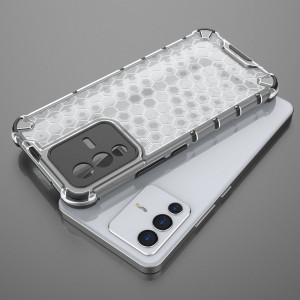 Гръб Honeycomb Armor със силиконов бъмпер - Vivo V23 5G черен - Img 20