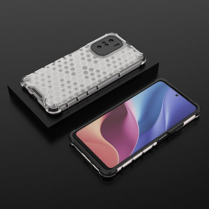Гръб Honeycomb Armor със силиконов бъмпер - Xiaomi Mi 11i / Mi 11X / Poco F3 / Redmi K40 / K40 Pro / K40 Pro Plus прозрачен - Img 12
