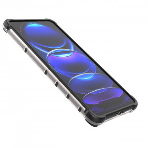 Гръб Honeycomb Armor със силиконов бъмпер - Xiaomi Redmi Note 12 Pro+ 5G черен - Img 12