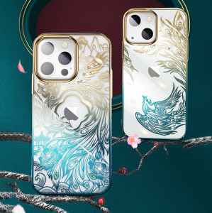 Гръб KINGXBAR Phoenix - iPhone 13 многоцветен - Img 9
