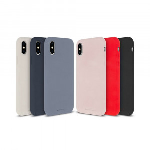 Гръб Mercury Silicone - iPhone 14 Plus розов - Img 3