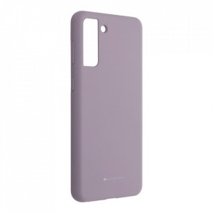 Гръб Mercury Silicone - Samsung Galaxy S21+ 5G лилав - Img 1