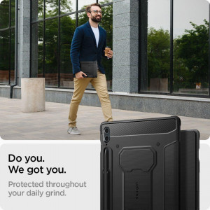 Гръб SPIGEN Rugged Armor Pro - Samsung Galaxy Tab S9 FE+ (12.4") - Img 12