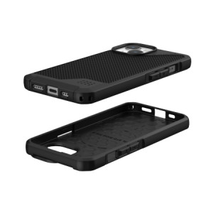 Гръб UAG Metropolis LT MagSafe - iPhone 15 черен кевлар - Img 6