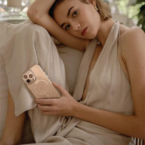 Гръб UNIQ Coehl Lumino - iPhone 14 златист - Img 3