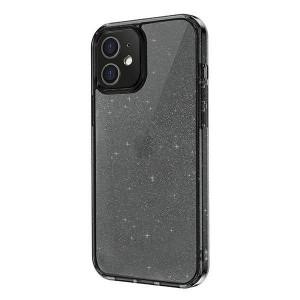 Гръб UNIQ LifePro Tinsel - iPhone 12 mini черен - Img 2