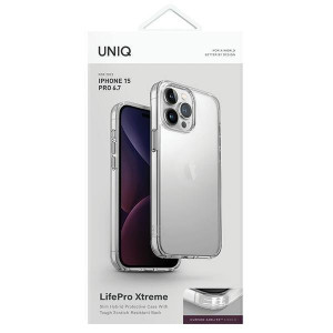 Гръб UNIQ LifePro Xtreme - iPhone 15 Pro Max кристалнопрозрачен - Img 2
