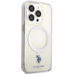 Гръб US POLO Magsafe USHMP15LUCIT - iPhone 15 Pro прозрачен - Img 4