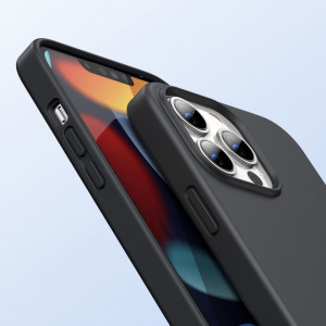 Гъвкав гръб UGREEN Protective Silicone - iPhone 13 Pro черен - Img 2