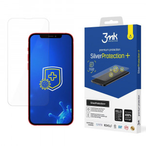 Гъвкав протектор с антимикробно покритие 3mk Silver Protection+ - iPhone 13 / 13 Pro / 14