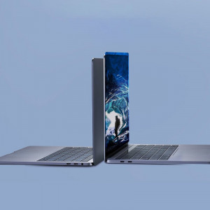 Докинг станция UGREEN 2x USB Type C към USB Type C Power Delivery (Thunderbolt 3, 100W, 4K @ 60 Hz, 10 Gbps) / HDMI 4K @ 30 Hz / 3x USB Type A 3.0 за MacBook Pro / Air (60559) сива - Img 6