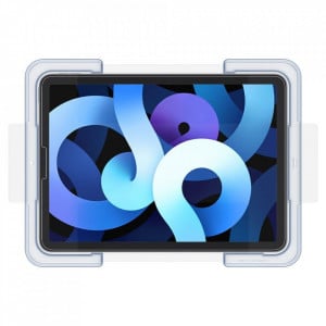 Закален стъклен протектор с инструмент за поставяне SPIGEN Glas.Tr Ez Fit - iPad Air 10.9" (4th gen 2020) / (5th gen 2022) прозрачен - Img 6