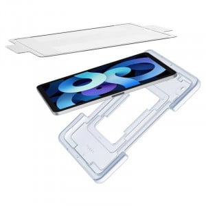 Закален стъклен протектор с инструмент за поставяне SPIGEN Glas.Tr Ez Fit - iPad Air 10.9" (4th gen 2020) / (5th gen 2022) прозрачен - Img 15