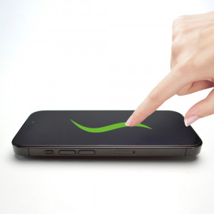 Закален стъклен протектор с инструмент за поставяне WOZINSKY Premium - iPhone 14 с черна рамка - Img 12