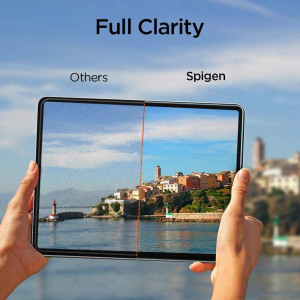 Закален стъклен протектор SPIGEN Glas Tr Slim - iPad Pro 11" (1st gen 2018) / Pro (2nd gen 2020) / Pro 11" (3rd gen 2021) / Pro 11" (4th gen 2022) / Air 10.9" (4th gen 2020) / (5th gen 2022) прозрачен - Img 17