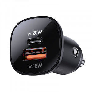 Зарядно за кола ACEFAST 38W USB Type A / 2x USB Type C PPS PD QC 3.0 AFC FCP (B1) черно - Img 3