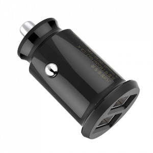 Зарядно за кола BASEUS Grain mini 3.1A 2x USB Type A (CCALL-ML01) черно - Img 7