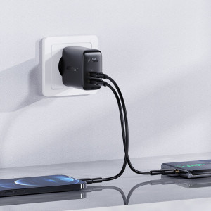 Зарядно за стена ACEFAST 32W USB Type A / USB Type C PPS PD QC3.0 AFC FCP (A5) черно - Img 4