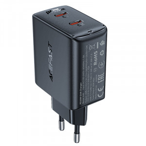 Зарядно за стена ACEFAST GaN 35W PD 2x USB Type C (A49) черно - Img 2
