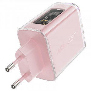 Зарядно за стена ACEFAST GaN 65W USB Type A / 2x USB Type C (A45) зелено - Img 4