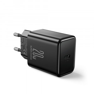 Зарядно за стена JOYROOM JR-TCF06 20W USB Type C PD черно - Img 1