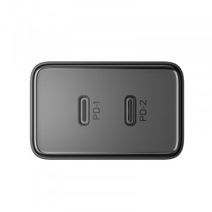 Зарядно за стена JOYROOM JR-TCF09 40W 2x USB Type C черно - Img 6