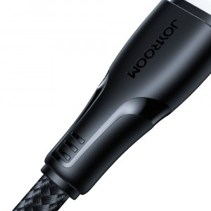 Кабел за зареждане и данни с оплетка JOYROOM Surpass USB Type A към Lightning 2.4A 2m черен (S-UL012A11) - Img 15