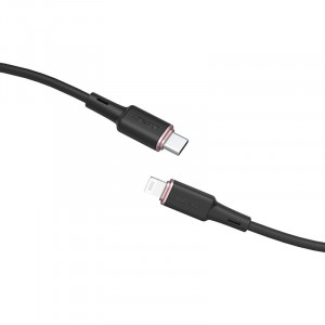 Кабел за зареждане и данни ACEFAST MFi USB Type C към Lightning 1.2m 30W 3A черен (C2-01 черен) - Img 2