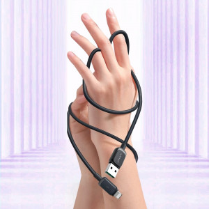 Кабел за зареждане и данни JOYROOM USB Type A към Lightning 2.4A 2m S-AL012A14 черен - Img 10