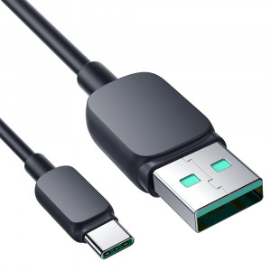 Кабел за зареждане и данни JOYROOM USB Type A към USB Type C 3A 1.2m S-AC027A14 черен - Img 2