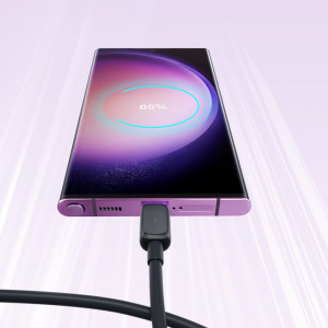 Кабел за зареждане и данни JOYROOM USB Type A към USB Type C 3A 1.2m S-AC027A14 черен - Img 12